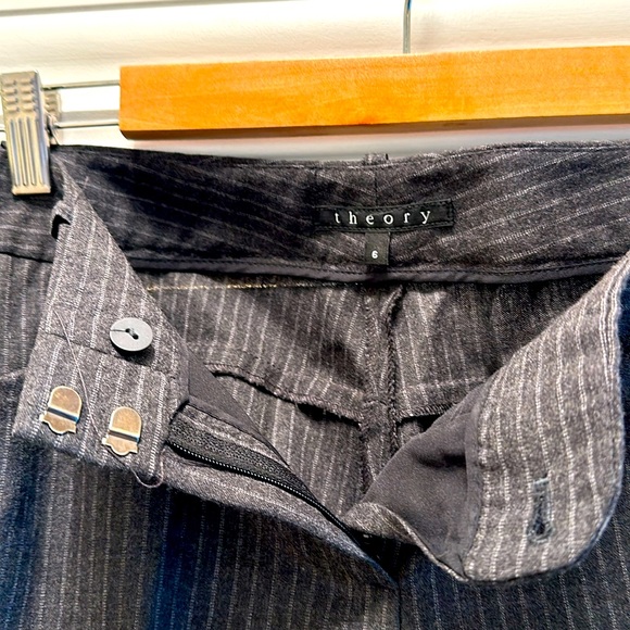 THEORY Soft Wool Slacks. - Picture 7 of 8